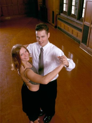 Purdue Ballroom Dance Couple